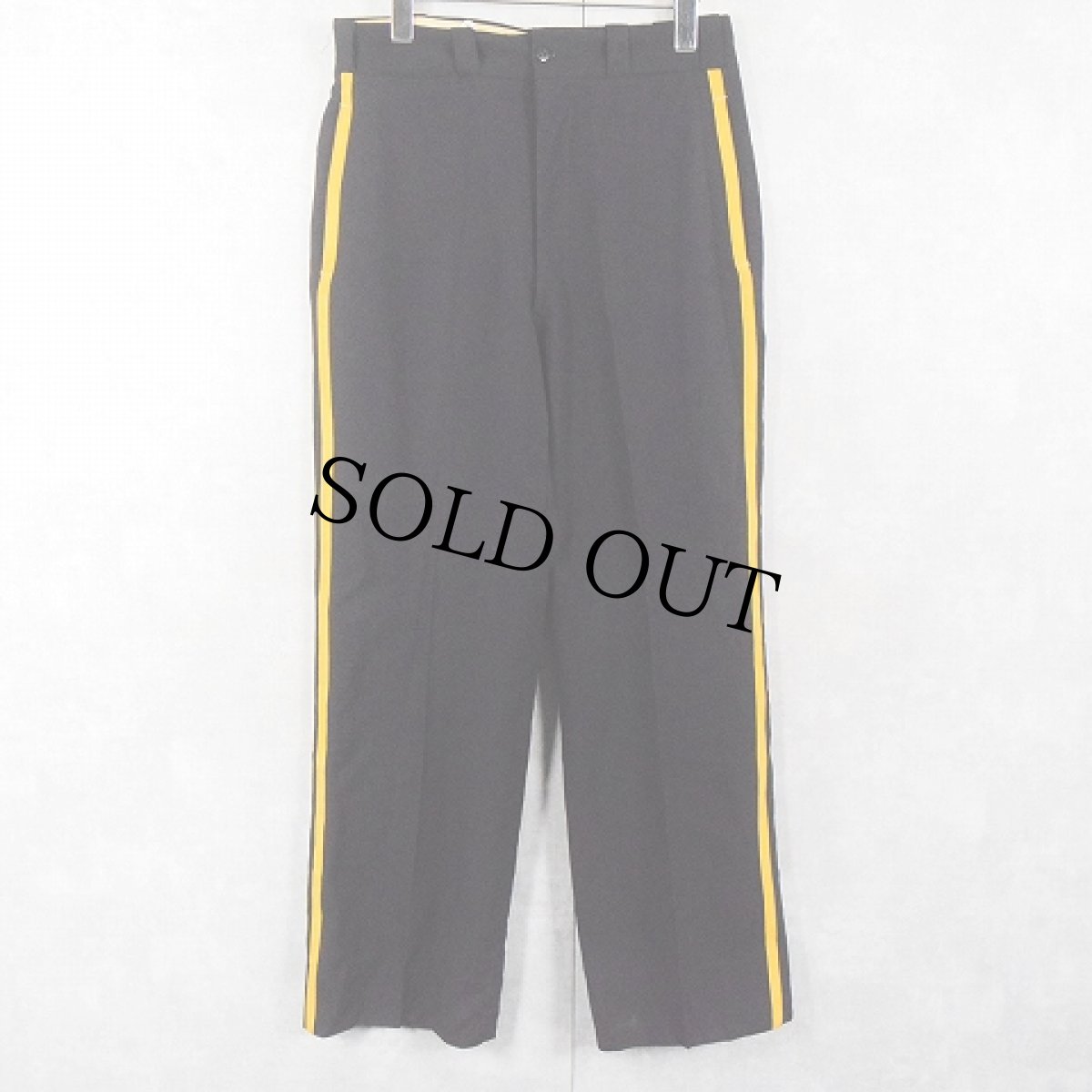 画像2: 50〜60's サイドライン セレモニーパンツ NAVY W30 (2)