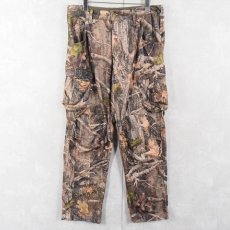 画像1: 【SALE】 Cabela's リアルツリーカモ柄 ポリエステル ネルカーゴパンツ SIZE32 (1)