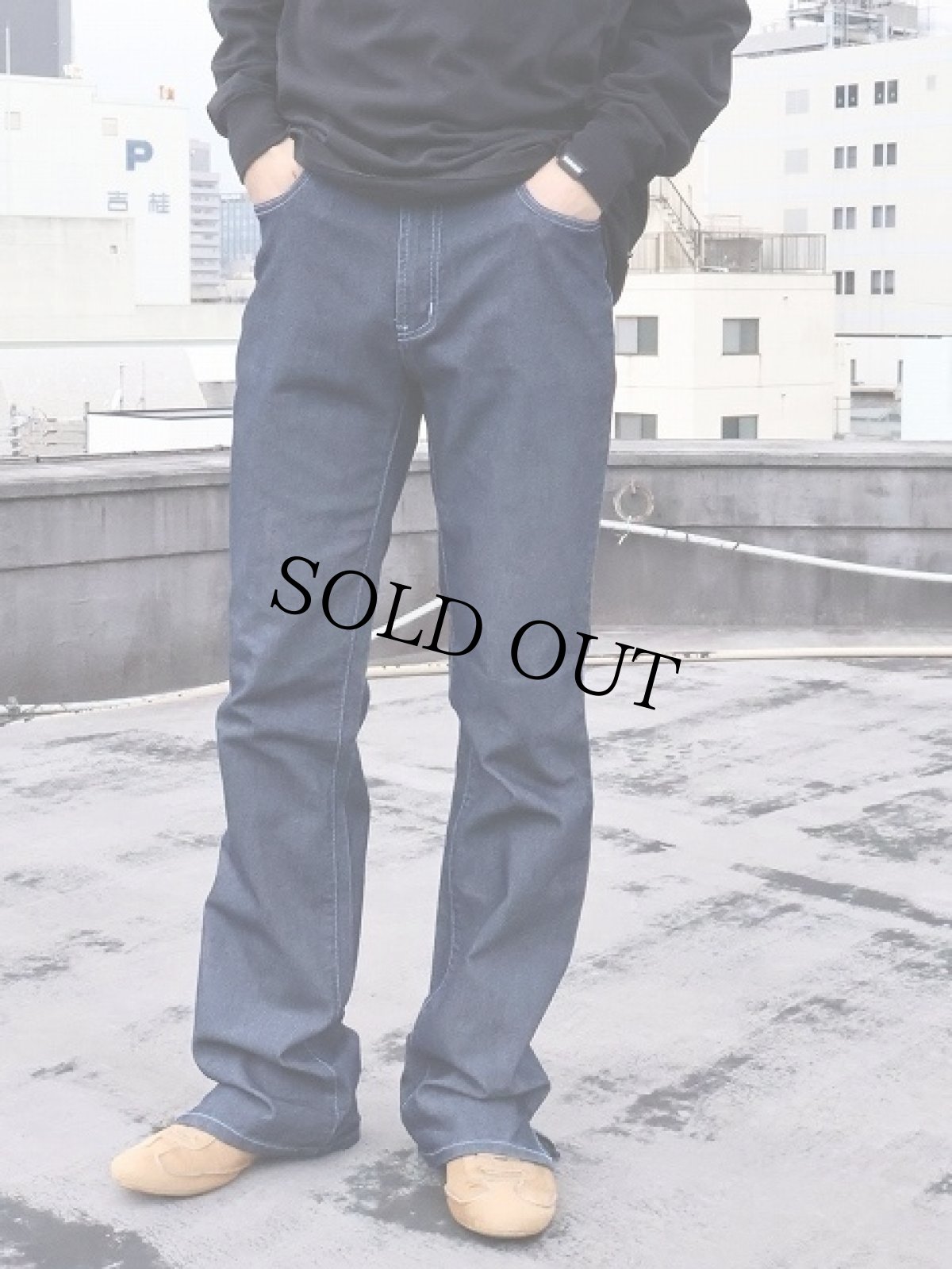 画像2: W.&L.T. デニムパンツ W31 (2)