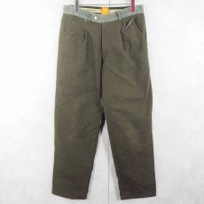 画像2: GEOLOGIC 切り替えデザイン ダックパンツ W30 (2)