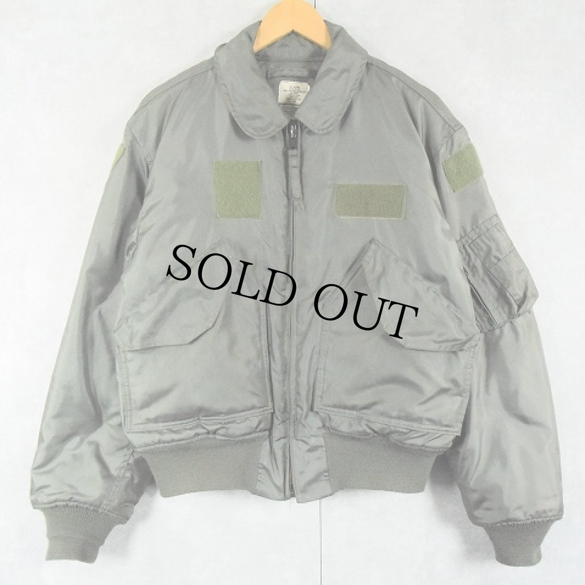 画像1: 90's 民間品 ALPHA INDUSTRIES CWU-45/P フライトジャケット MEDIUM (1)