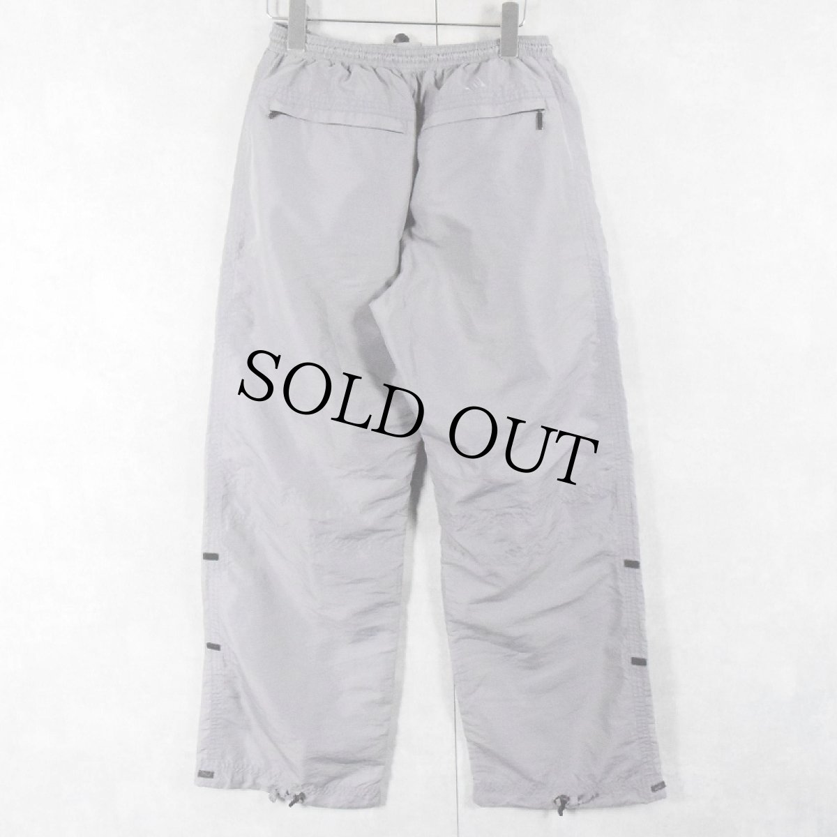 画像2: 90's adidas ロゴ刺繍 イージーパンツ L (2)