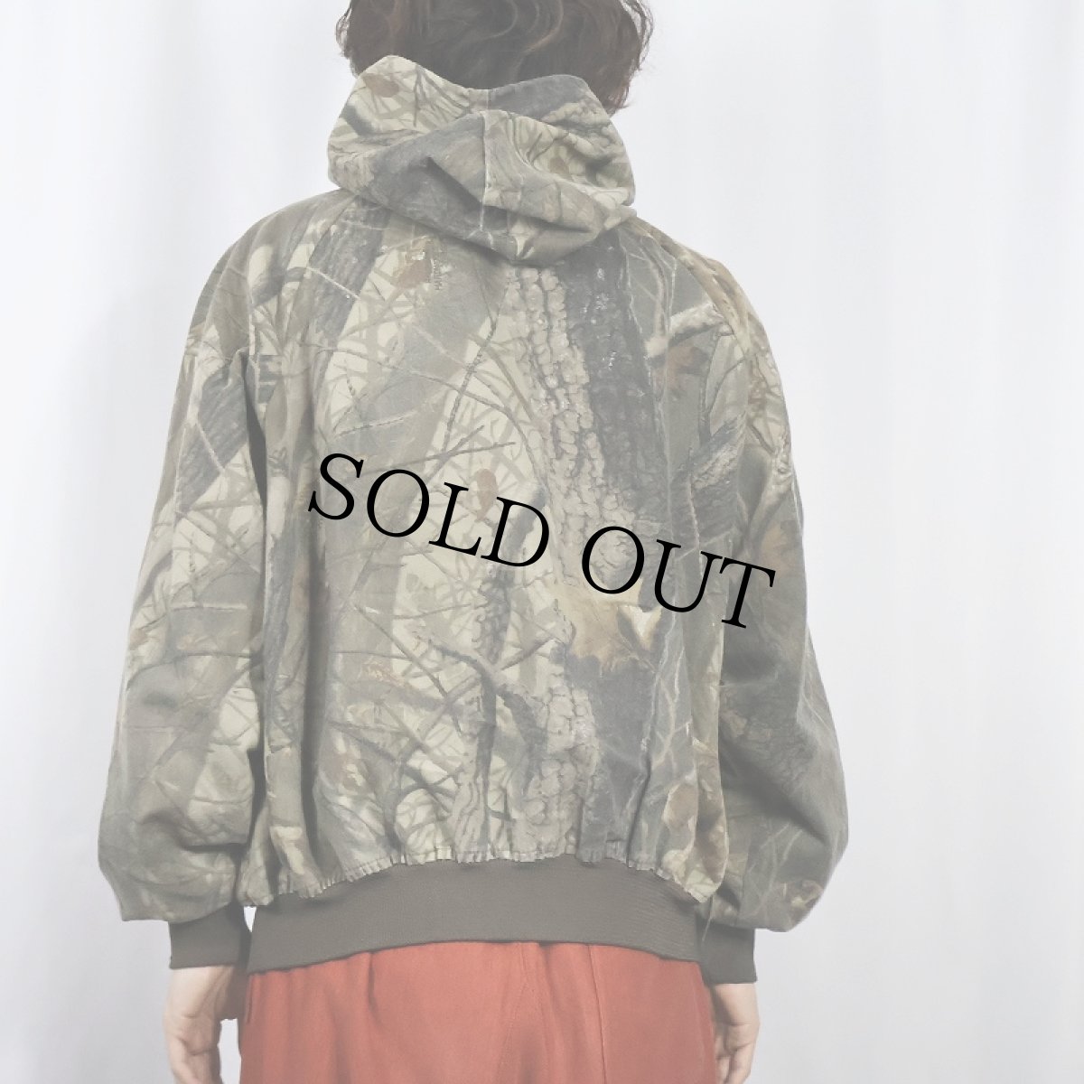 画像3: 90's SPARTAN USA製 リアルツリーカモ柄 ジップパーカー (3)