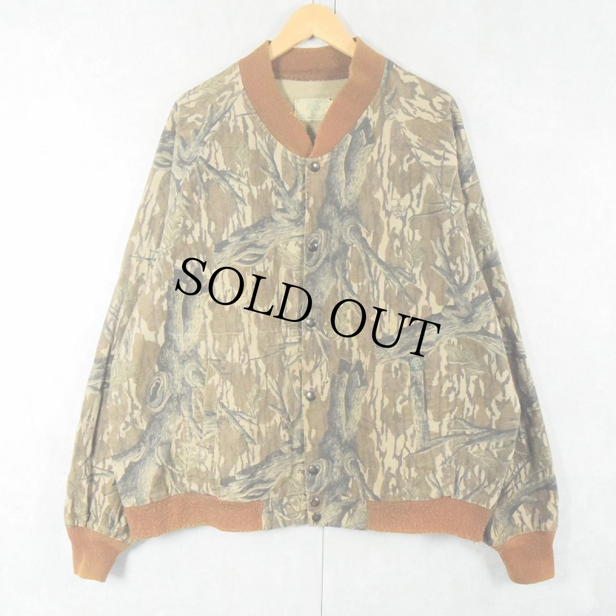 画像1: 80's MOSSY OAK リアルツリーカモ柄 ジャケット XXL (1)