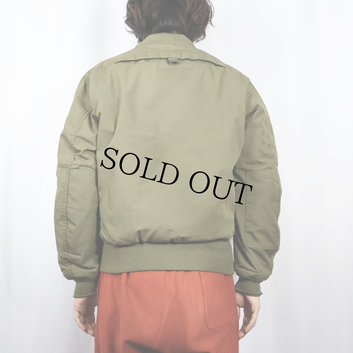 画像3: 80's U.S.ARMY CVC タンカースジャケット SMALL-LONG (3)