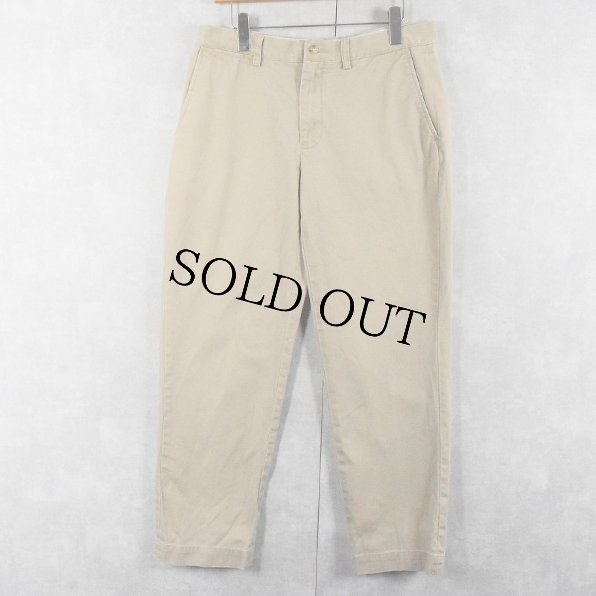 画像1: POLO Ralph Lauren "PRESTON PANT" チノトラウザーズ W35 (1)