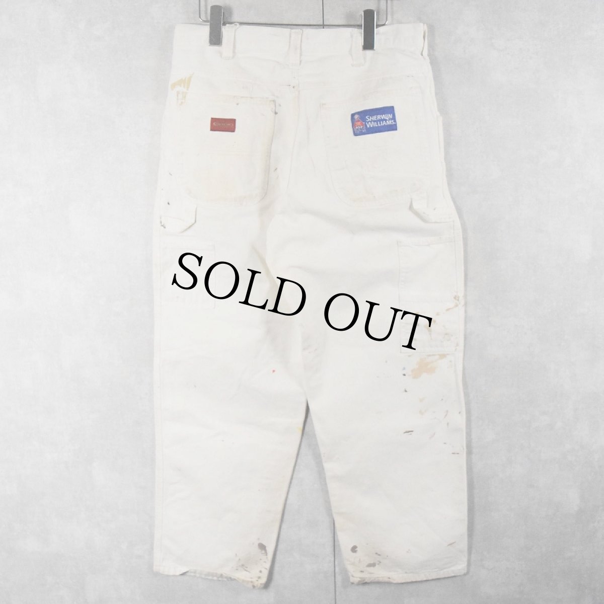 画像2: Dickies × SHERWIN WILLIAMS ペンキペイント ペインターパンツ W32 (2)