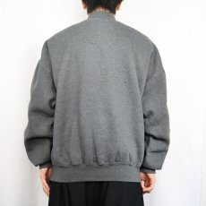 画像3: 90's RUSSELL ATHLETIC USA製 前V 無地タートルネックスウェット XXL (3)