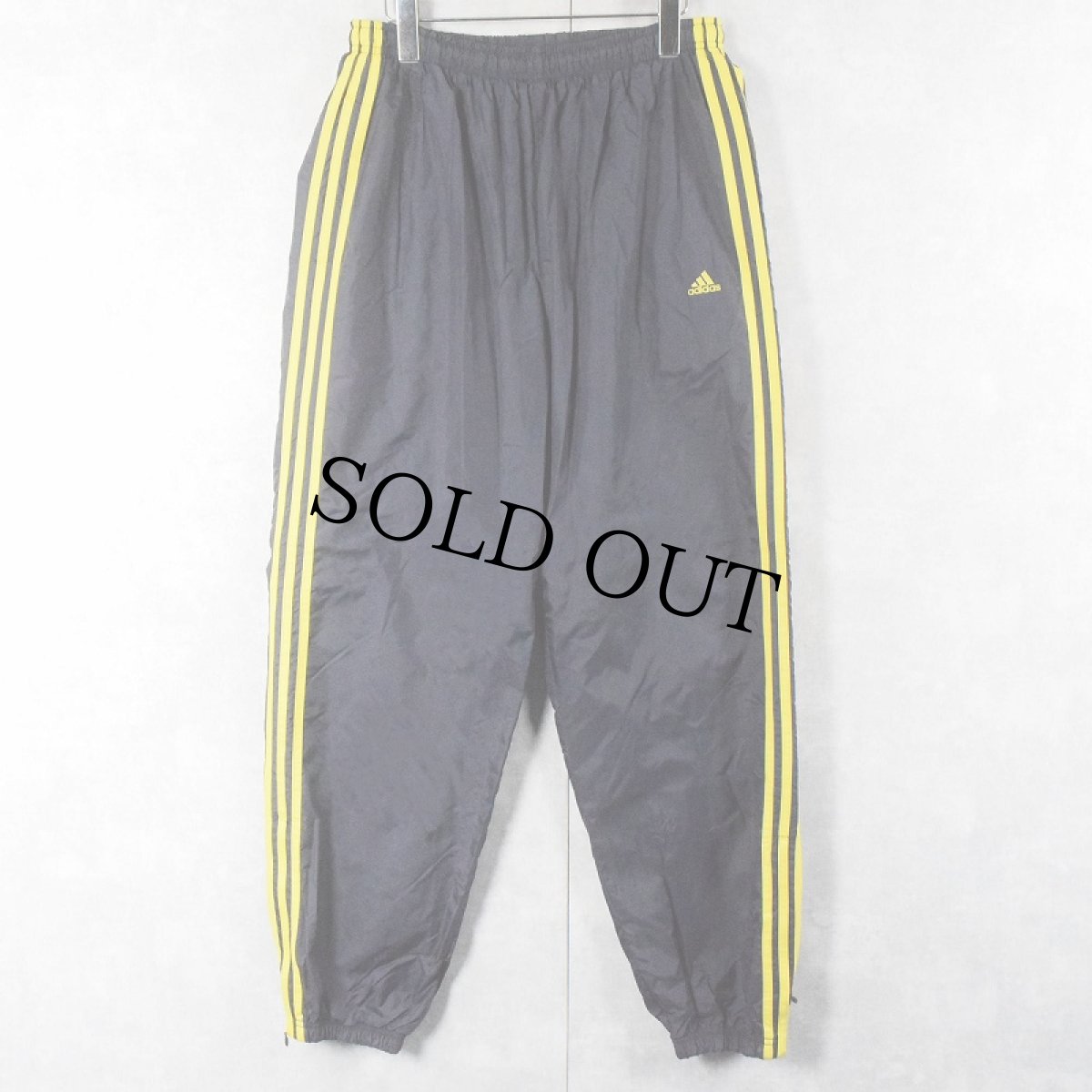 画像3: 90〜2000's adidas ロゴ刺繍 ナイロンジャケット/パンツ SETUP XL (3)