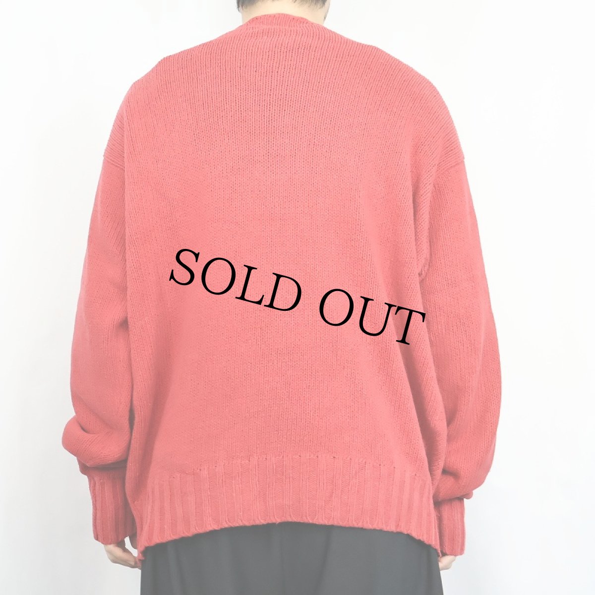 画像3: POLO Ralph Lauren ロゴ刺繍 コットンニットセーター L (3)