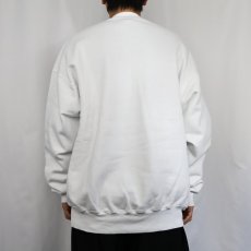 画像3: 90's〜 USA製 "THE FISH MEASURING SHIRT" シュールイラストスウェット XXL (3)