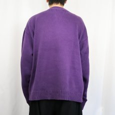 画像3: 80's Eddie Bauer コットンニットセーター XL (3)