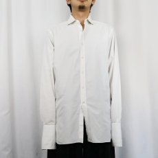 画像2: Ralph Lauren Purple Label ITALY製 コットンドレスシャツ 16 1/2 (2)