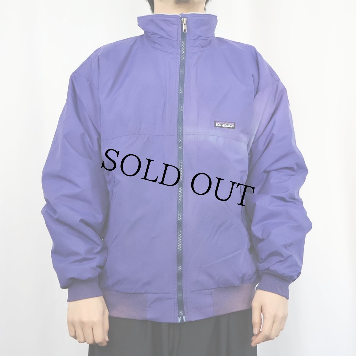 画像2: 90's Patagonia USA製 シェルドシンチラジャケット L (2)