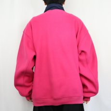 画像3: 90's GAP フリースプルオーバージャケット XL (3)