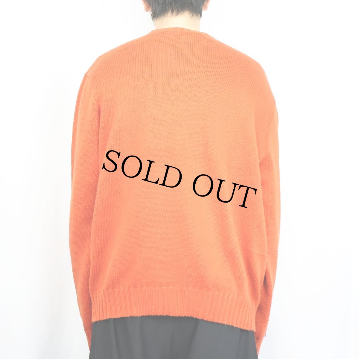 画像3: POLO Ralph Lauren ロゴ刺繍 コットンニットセーター XL (3)