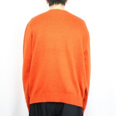 画像3: POLO Ralph Lauren ロゴ刺繍 コットンニットセーター XL (3)