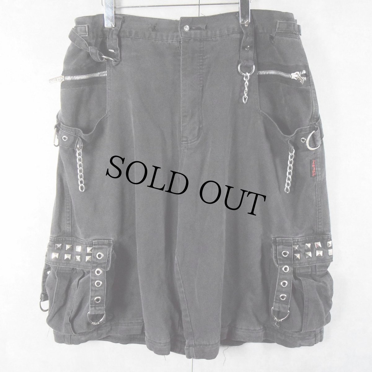 画像2: TRIPP ボンテージハーフパンツ BLACK 2X (2)