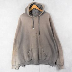 画像1: FRUIT OF THE LOOM 無地 フェードスウェットフーディー 2XL (1)
