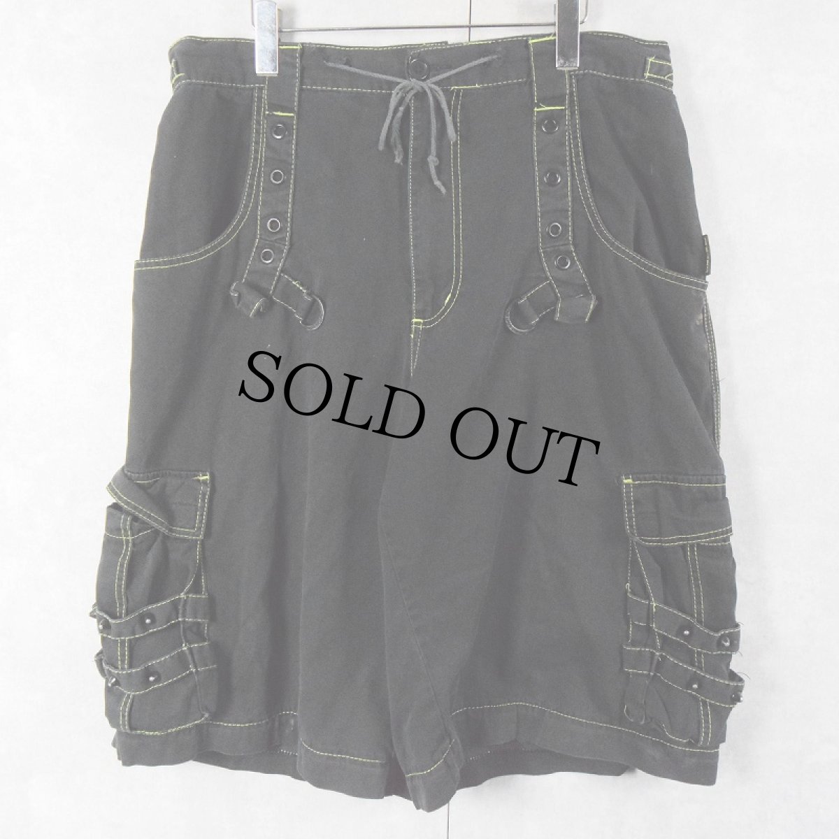 画像3: TRIPP ボンテージ ハーフパンツ BLACK XL (3)