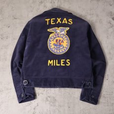 画像1: 80's FFA "TEXAS MILES" ファーマーズコーデュロイジャケット size38 (1)