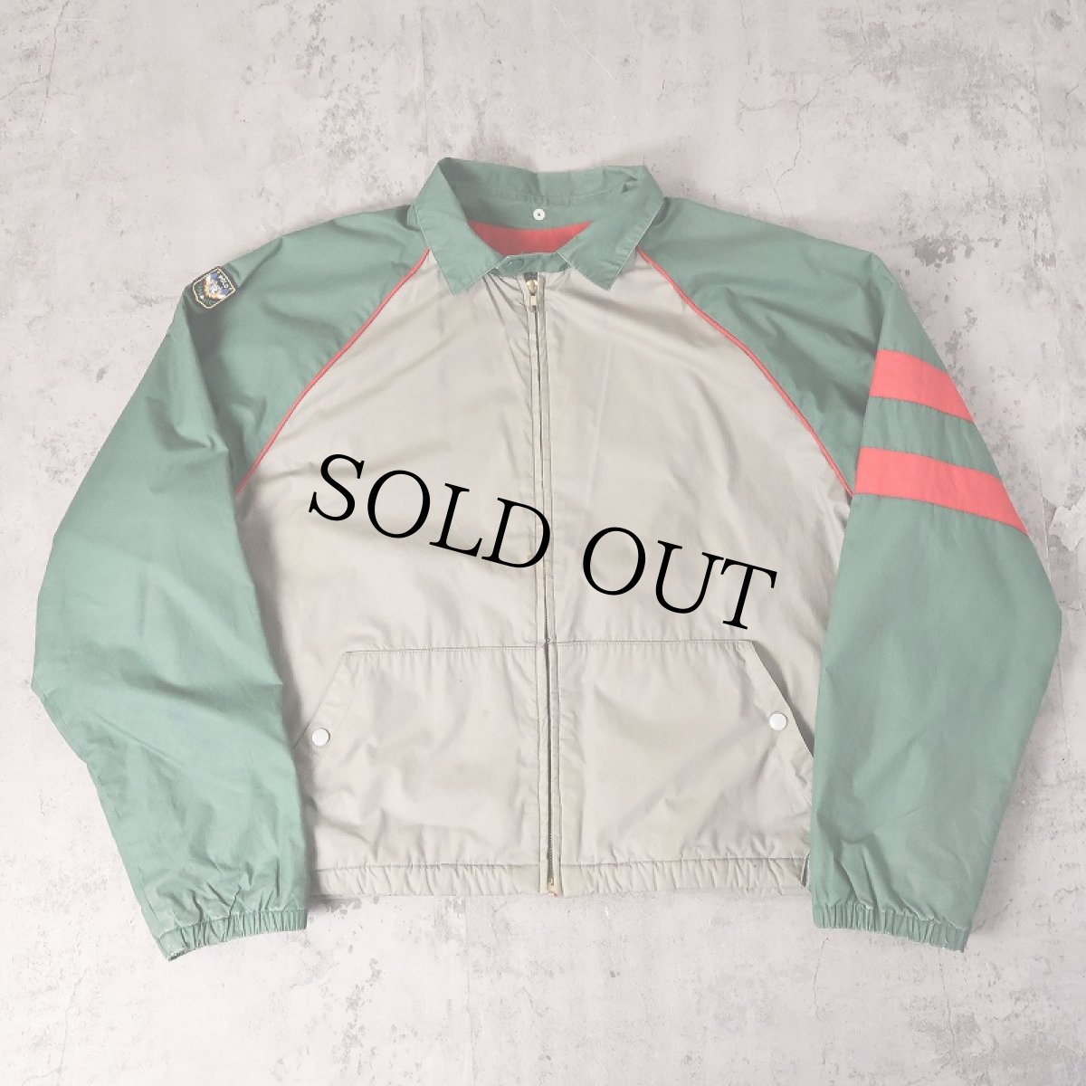 画像1: 90's POLO Ralph Lauren "UNI CREST PATCH" コットンジャケット XL (1)