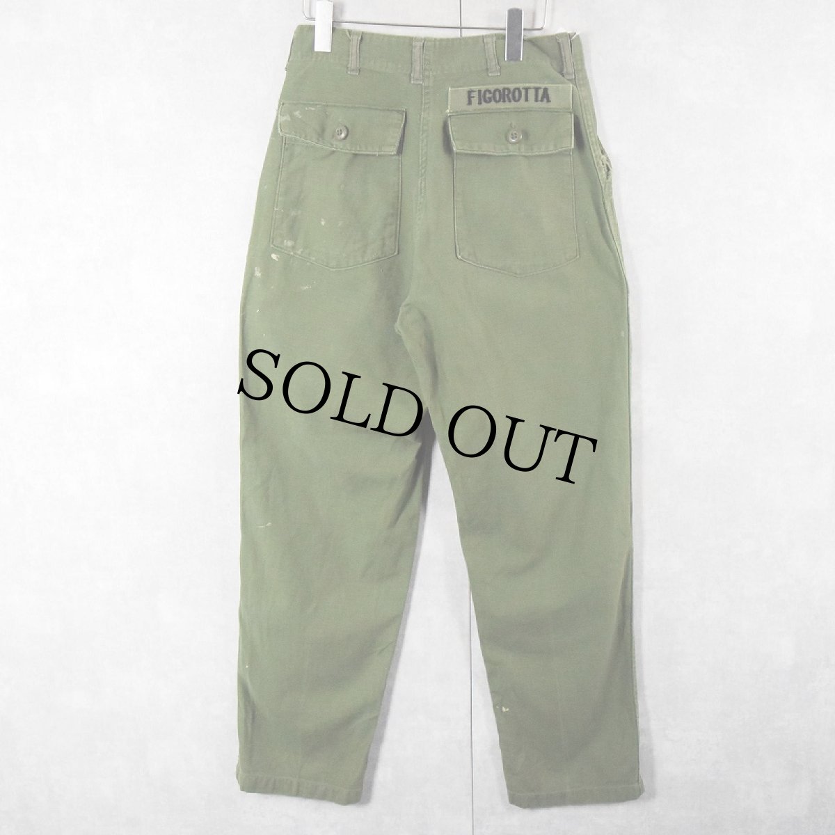 画像2: 【SALE】 70's U.S.ARMY ベイカーパンツ W29 (2)