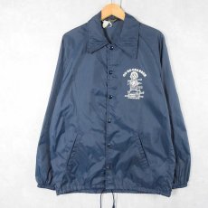 画像1: 70's Champion PRODUCTSタグ "GO GO GRABBER" ナイロンコーチジャケット NAVY (1)