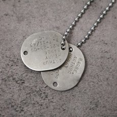 画像1: U.S.NAVY ドッグタグ (1)
