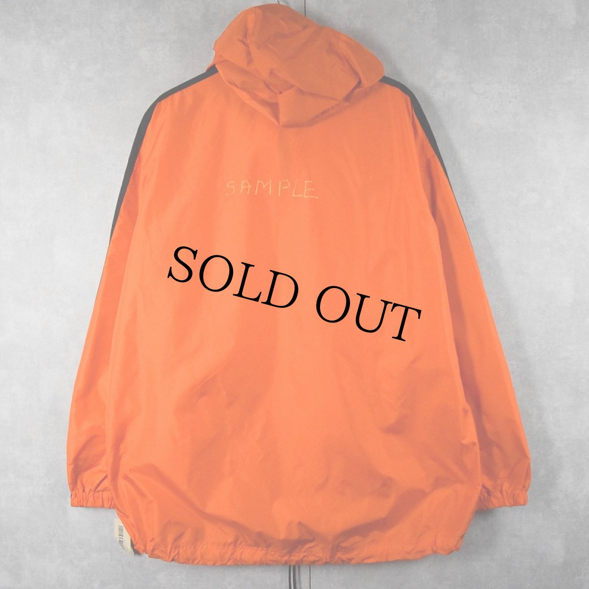 画像2: 90's POLO SPORT Ralph Lauren "SAMPLE" ハーフジップ ナイロンパーカー L (2)