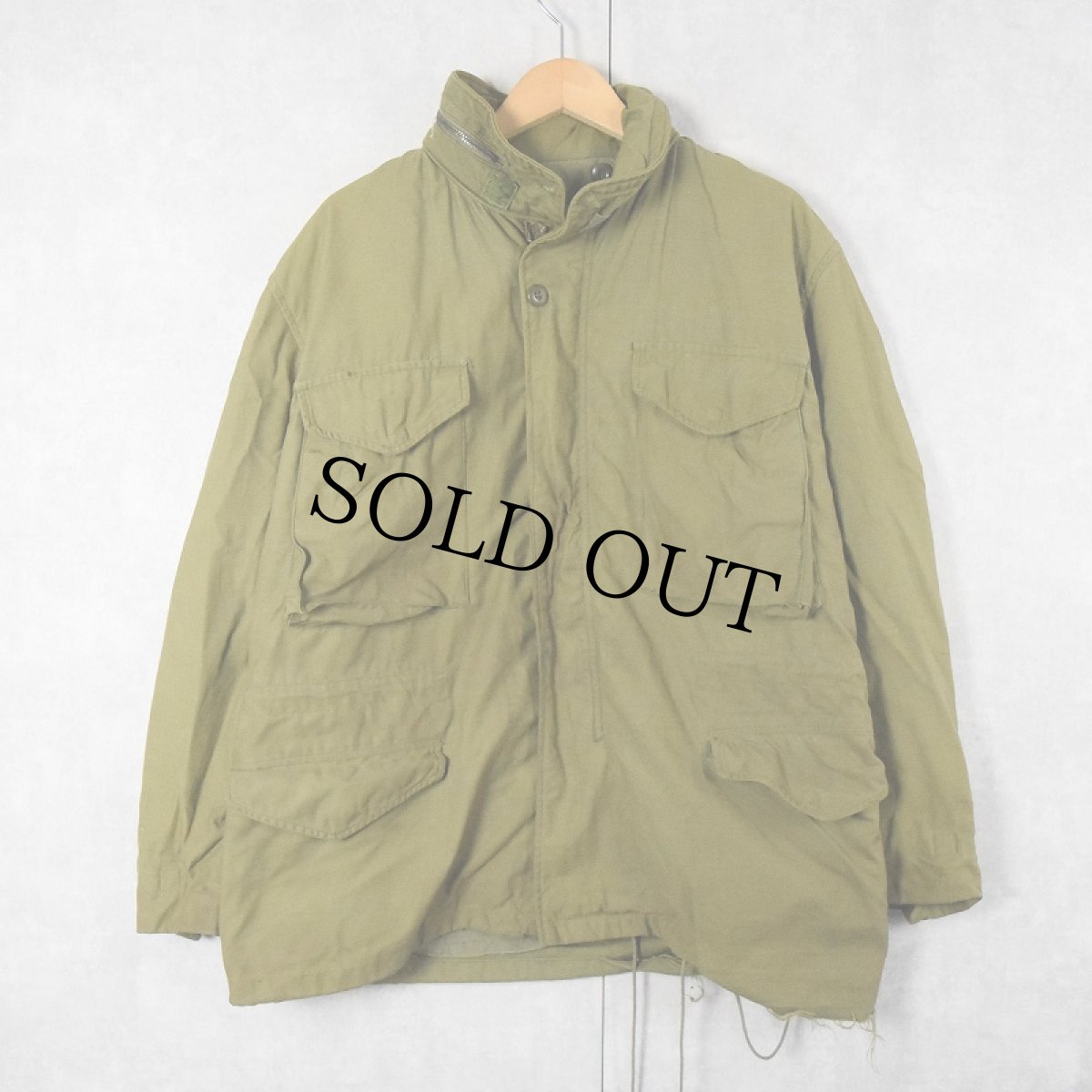 画像1: 70's U.S.ARMY M-65 フィールドジャケット 2nd MEDIUM-SHORT (1)