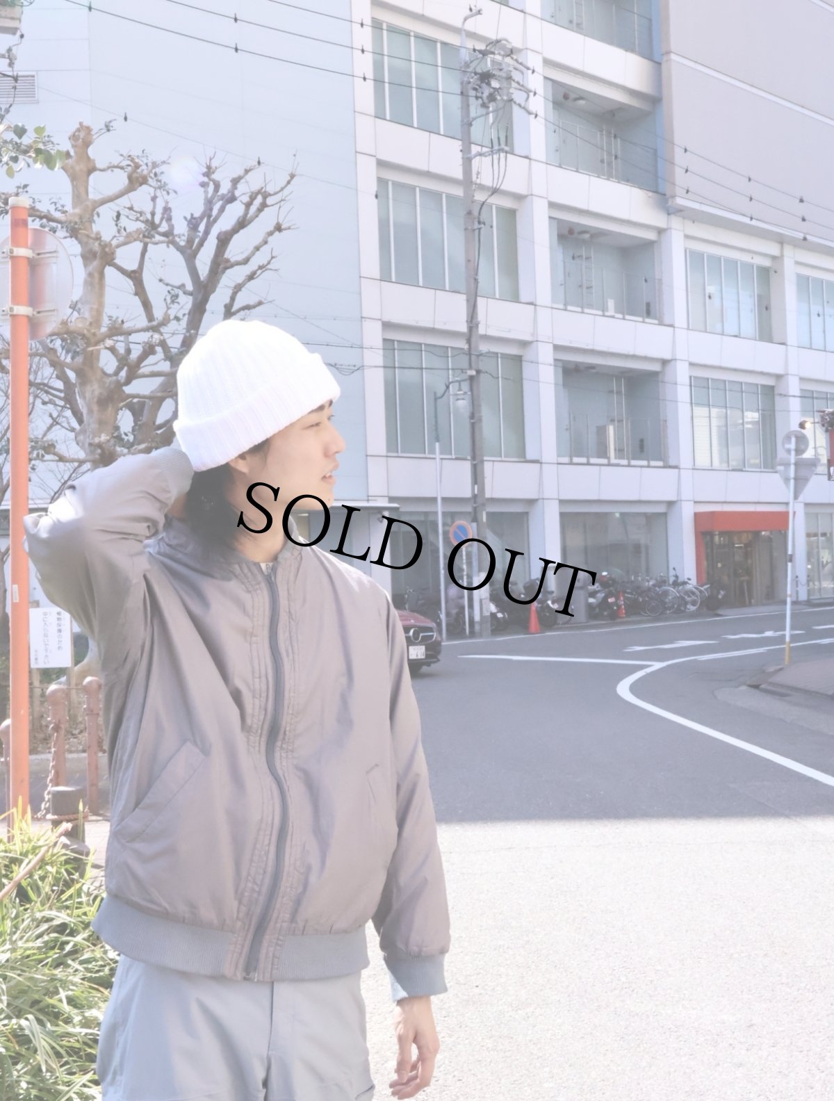 画像2: 80's NIKE 紺タグ ジップジャケット (2)