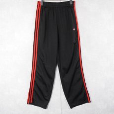 画像1: 【SALE】 adidas サイドライン トラックパンツ BLACK XL (1)