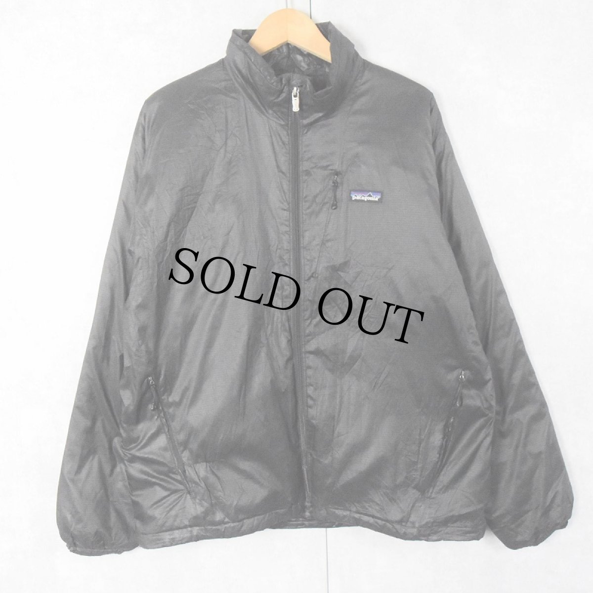 画像1: 2000's patagonia マイクロパフジャケット BLACK M (1)