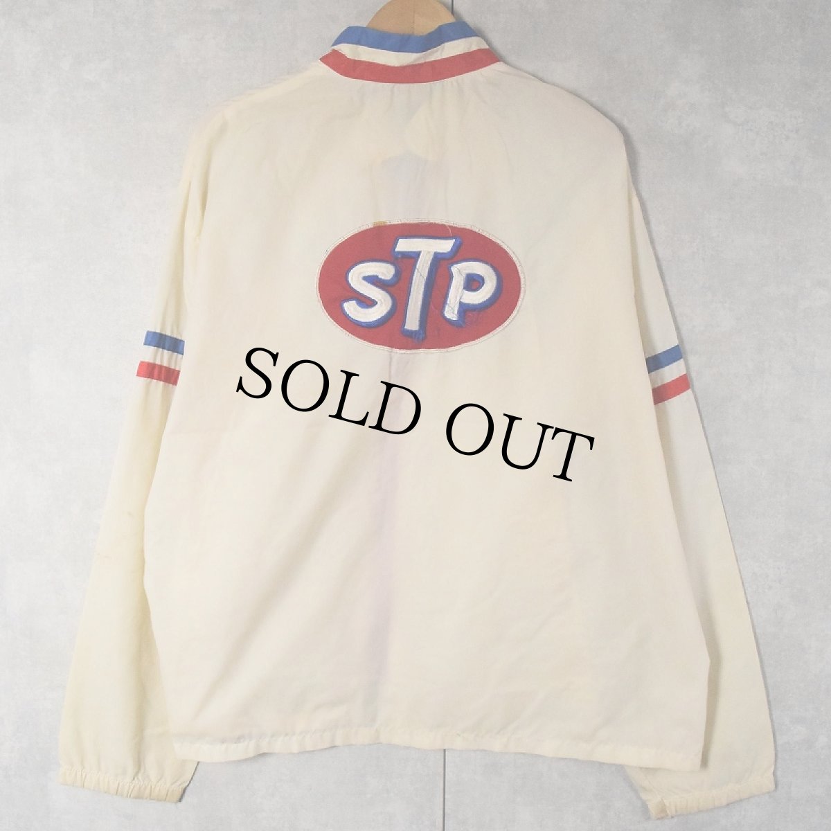 画像2: 70's Don-Jac "STP" ナイロンレーシングジャケット (2)
