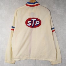 画像2: 70's Don-Jac "STP" ナイロンレーシングジャケット  (2)