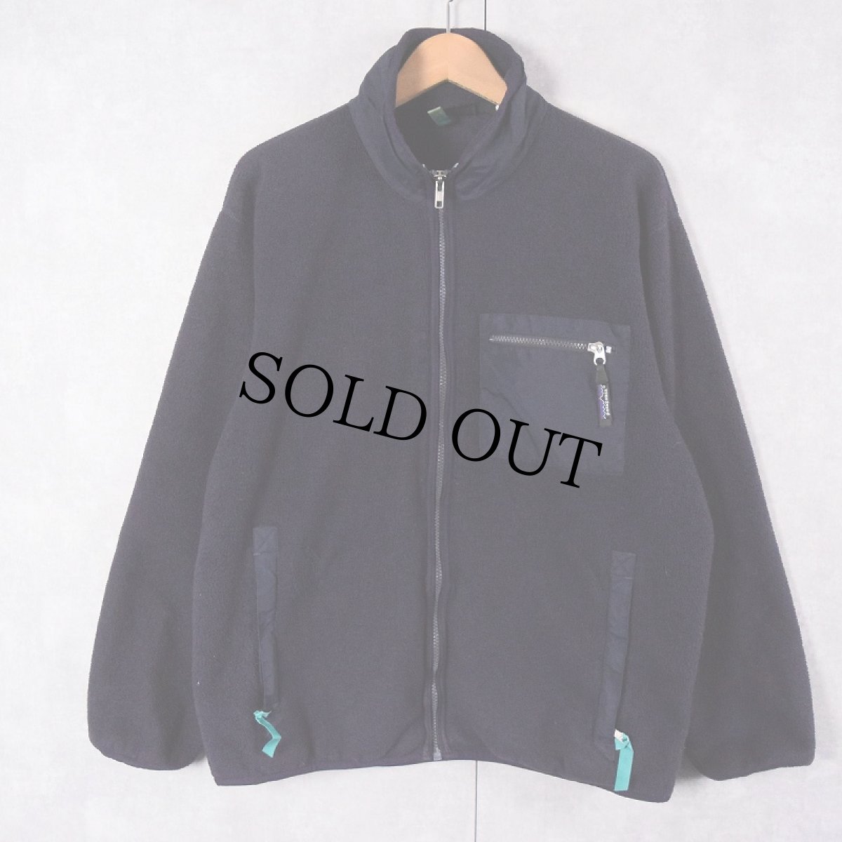 画像1: 90's Patagonia USA製 フリースジップジャケット PURPLE L (1)