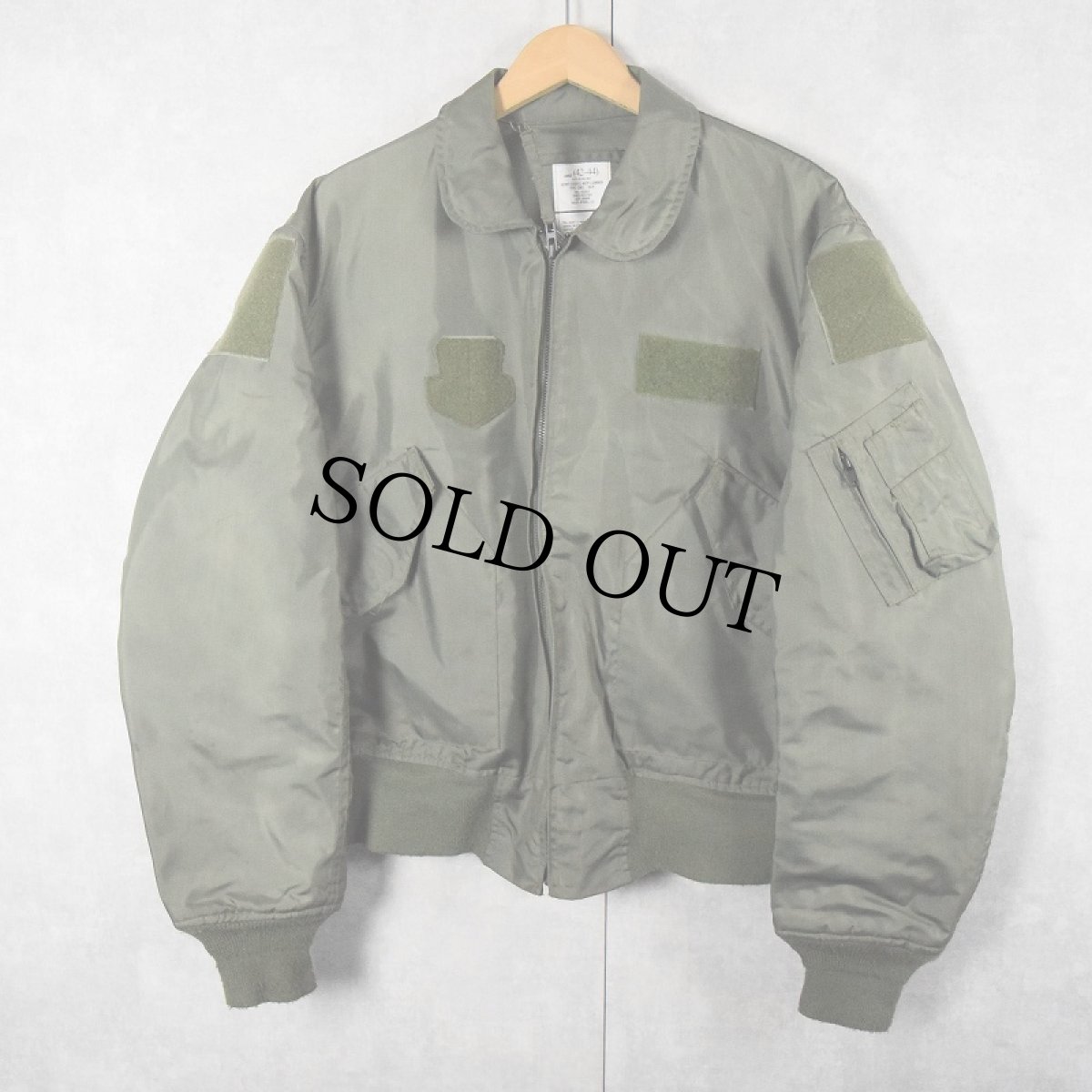 画像1: 2010's U.S.AIR FORCE CWU-36/P フライトジャケット LARGE (1)