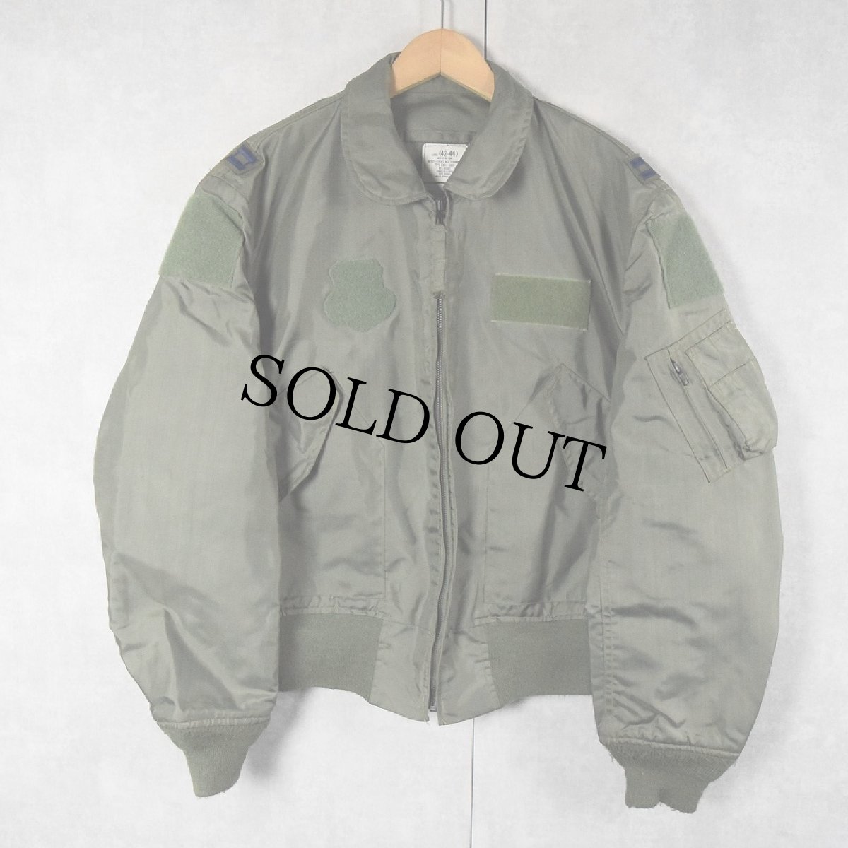 画像1: 2010's U.S.AIR FORCE CWU-36/P フライトジャケット LARGE (1)