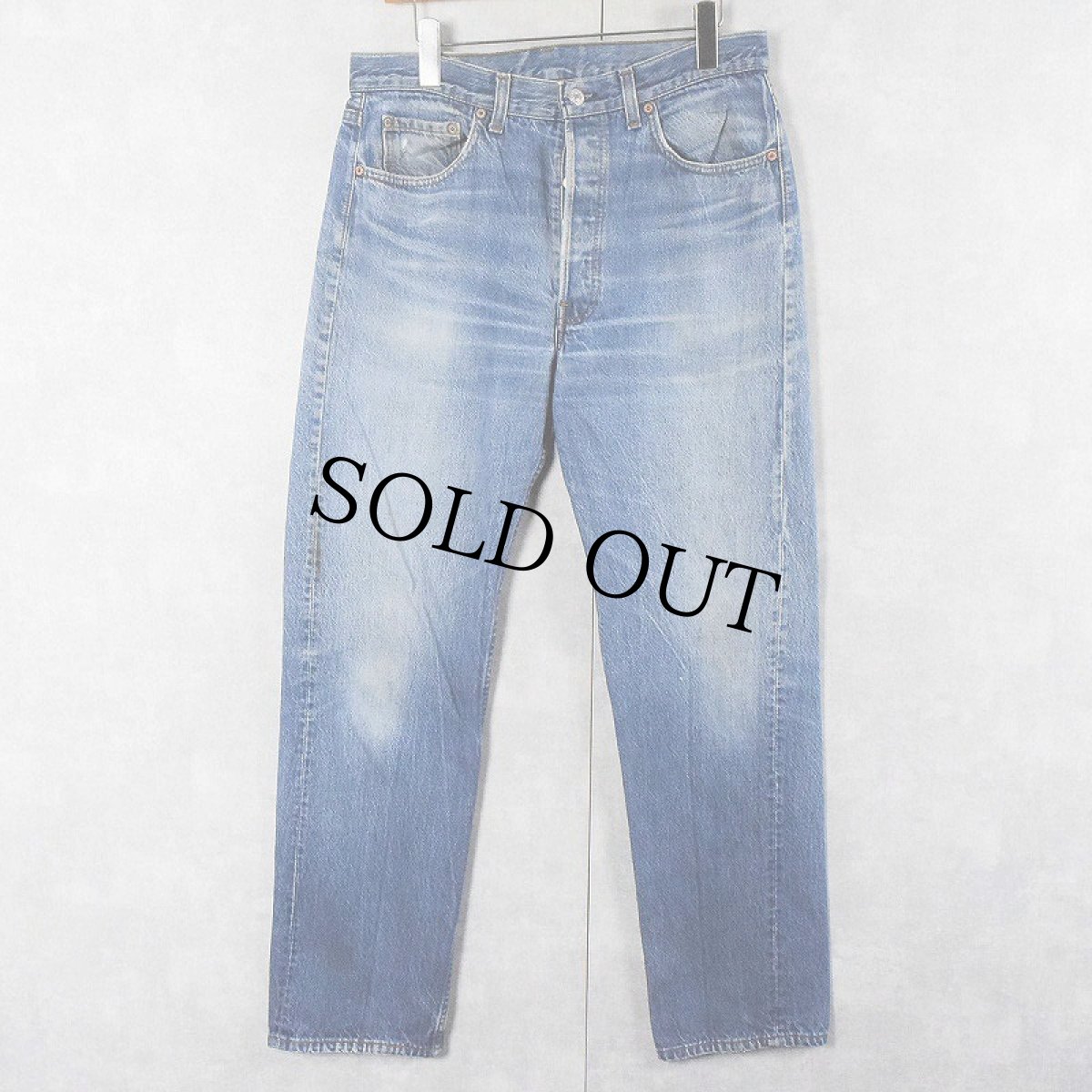 画像1: 90's Levi's 501 USA製 デニムパンツ W33 (1)