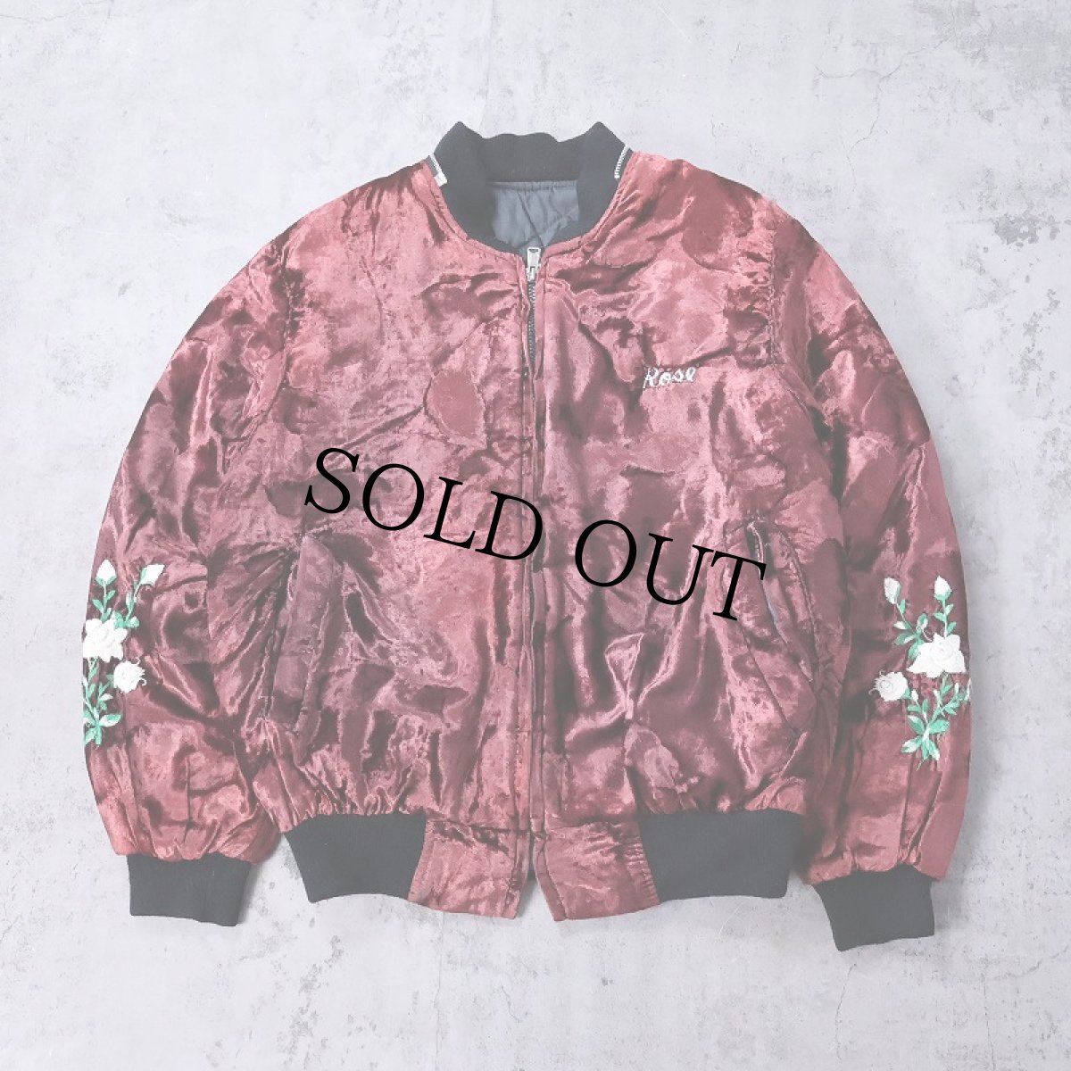 画像2: 80's "KOREA" ベロアスーベニアジャケット (2)