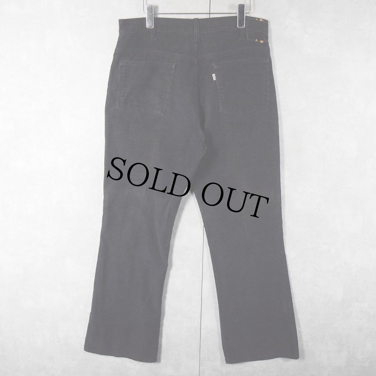 画像2: 80's Levi's 517 コーデュロイパンツ NAVY W35 (2)