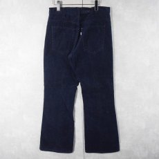 画像2: 80's Levi's 646 コーデュロイパンツ NAVY W31 (2)