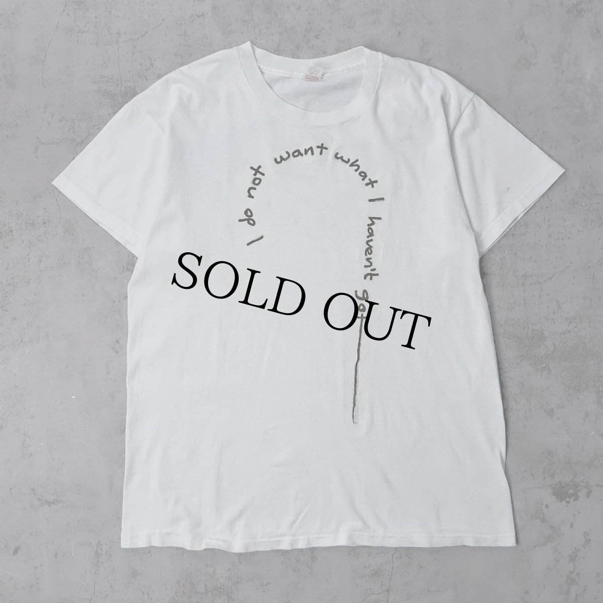 画像1: 【SALE】 90's Sinead O'Connor "I Do Not Want What I Haven't Got" スタジオ・アルバムTシャツ XL (1)
