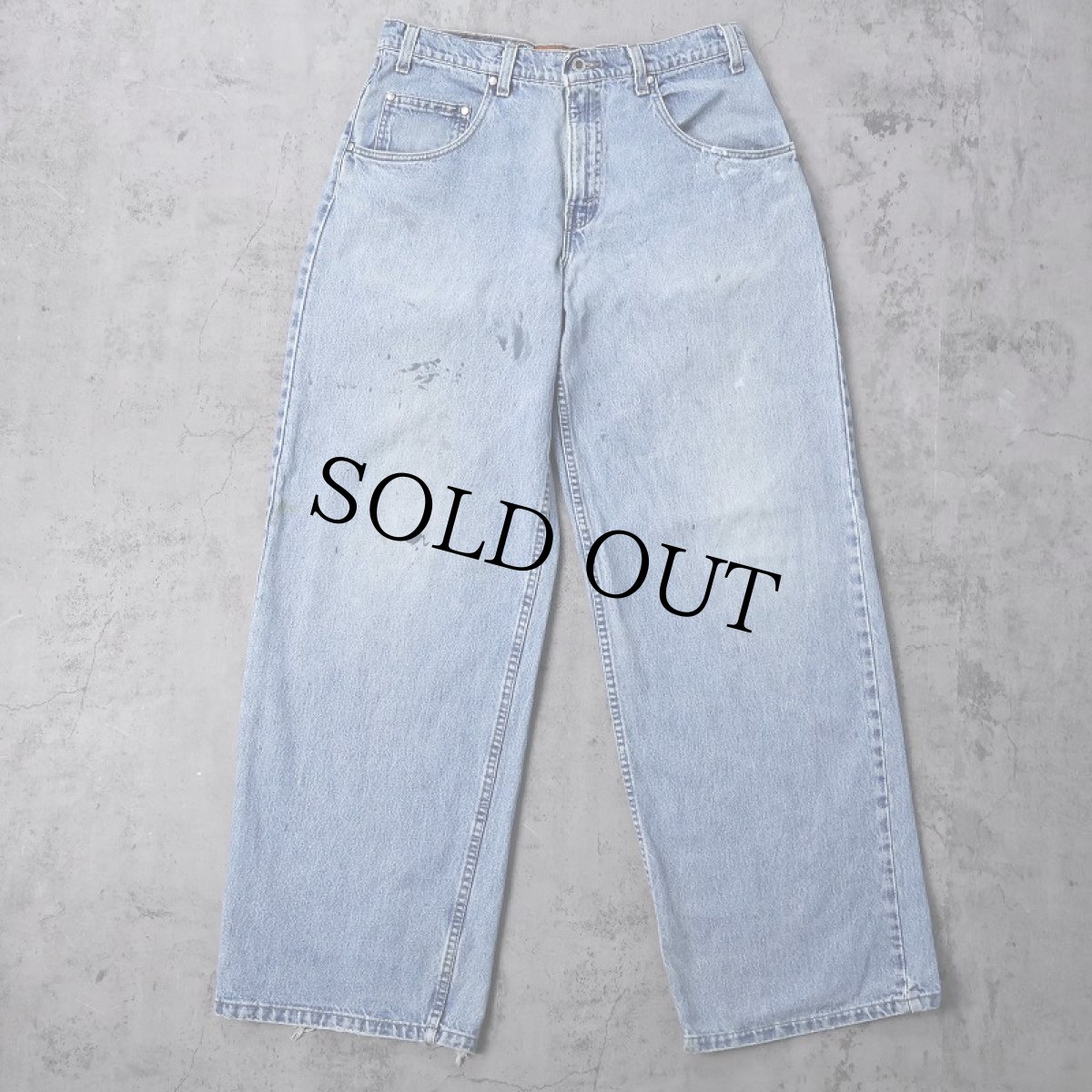 画像1: 90's Levi's SILVER TAB "MASSIVE" デニムパンツ W33 (1)