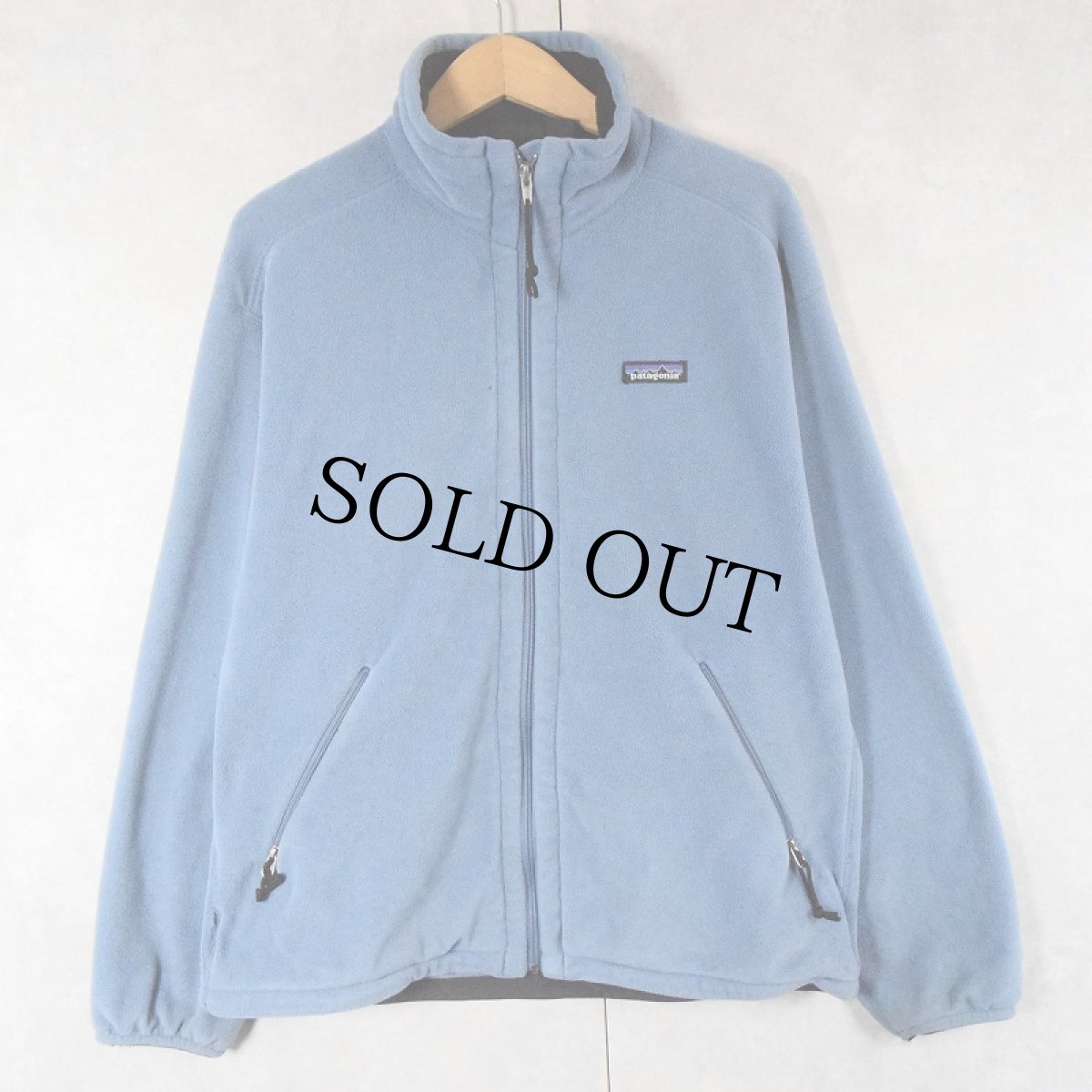 画像1: 2000's patagonia USA製 フリースジップジャケット M (1)