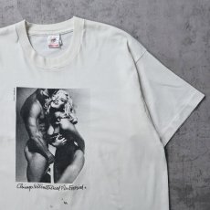 画像1: 90's USA製 Victor Skrebneski "Chicago International Film Festival" フォトプリントTシャツ XL (1)