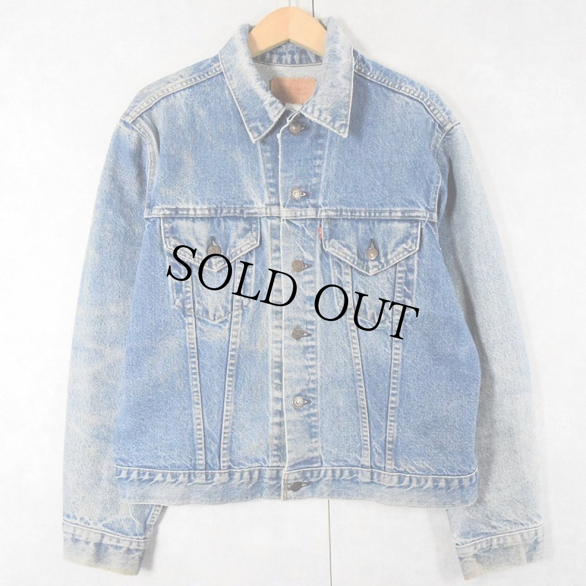 画像1: 70〜80's Levi's 70505 USA製 デニムジャケット SIZE44 (1)