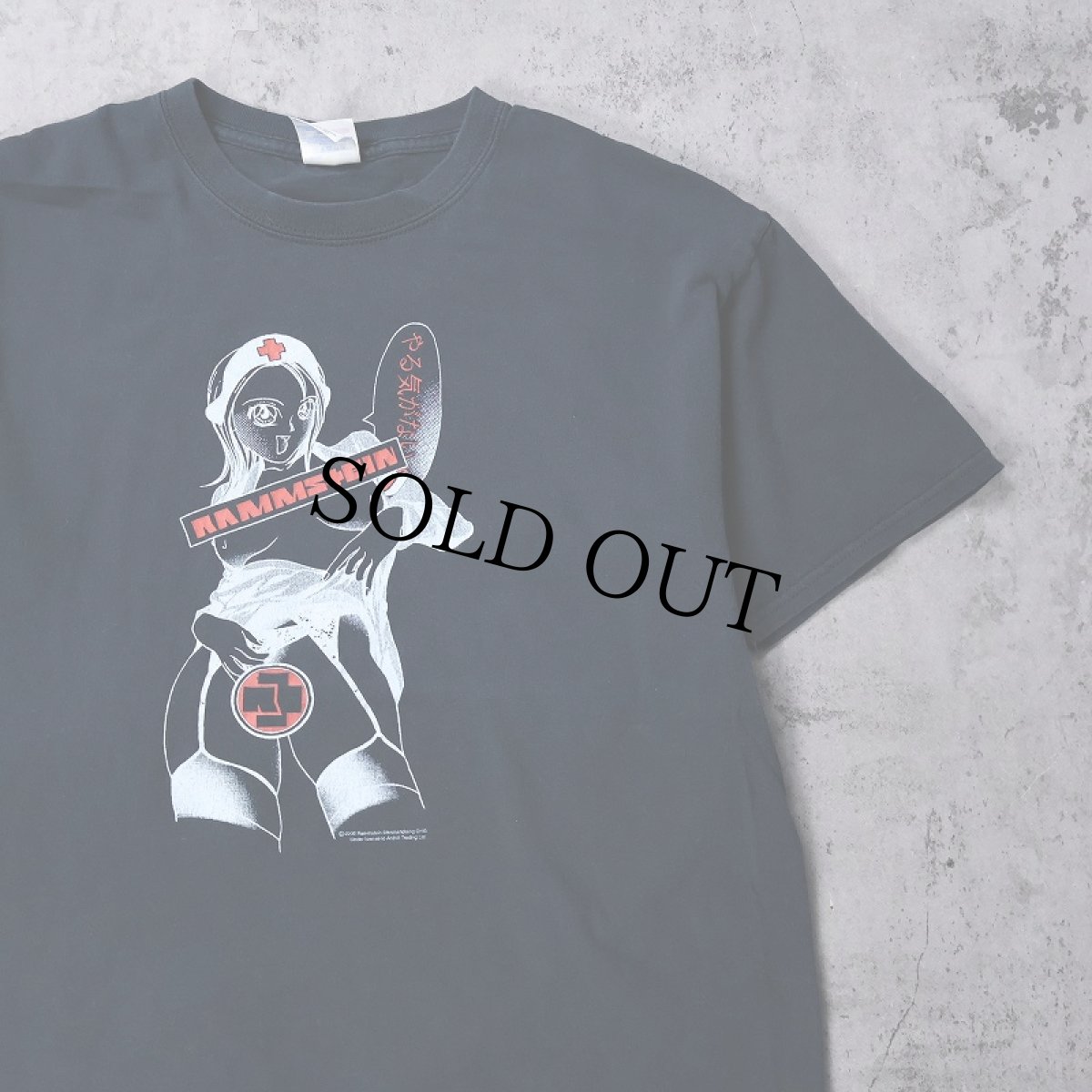 画像1: 2006 RAMMSTEIN ロック・バンド プリントTシャツ BLACK L (1)