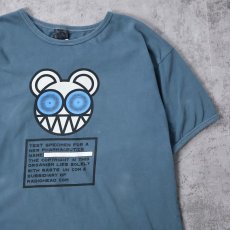 画像1: 2000's RADIOHEAD "Kid A Test" ロックバンド プリントTシャツ (1)